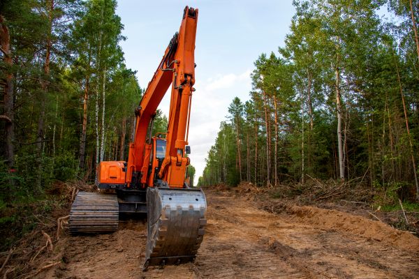 Cost of Backhoe Land Clearing in Oroville